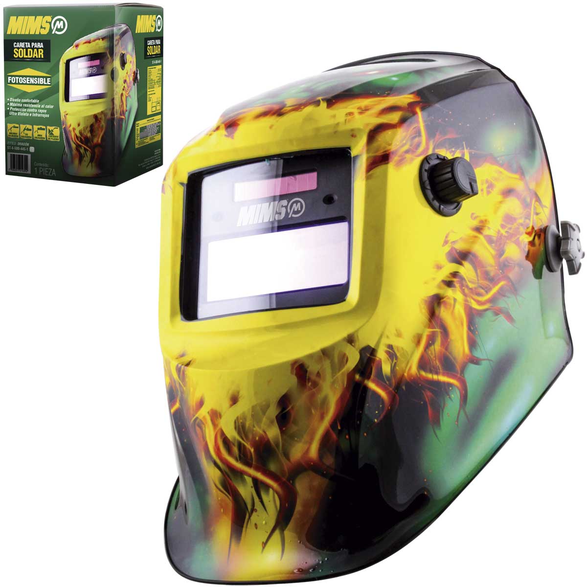 CARETA MIMS DRAGON SENCILLO