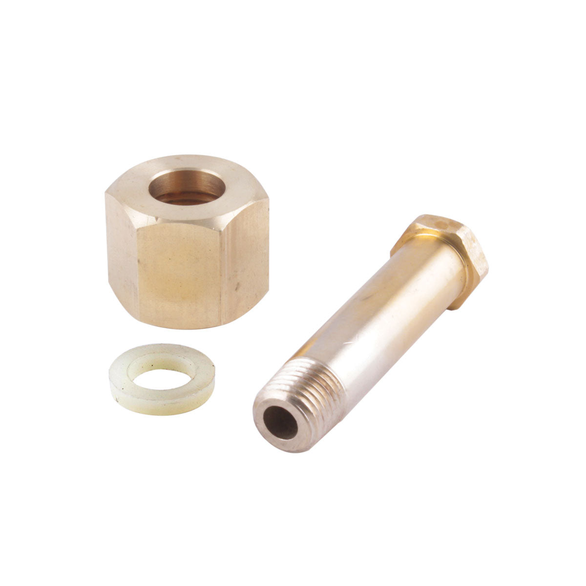 JUEGO DE TUERCA Y NIPLE P/REGULADOR DE NITRÓGENO Y ARGÓN