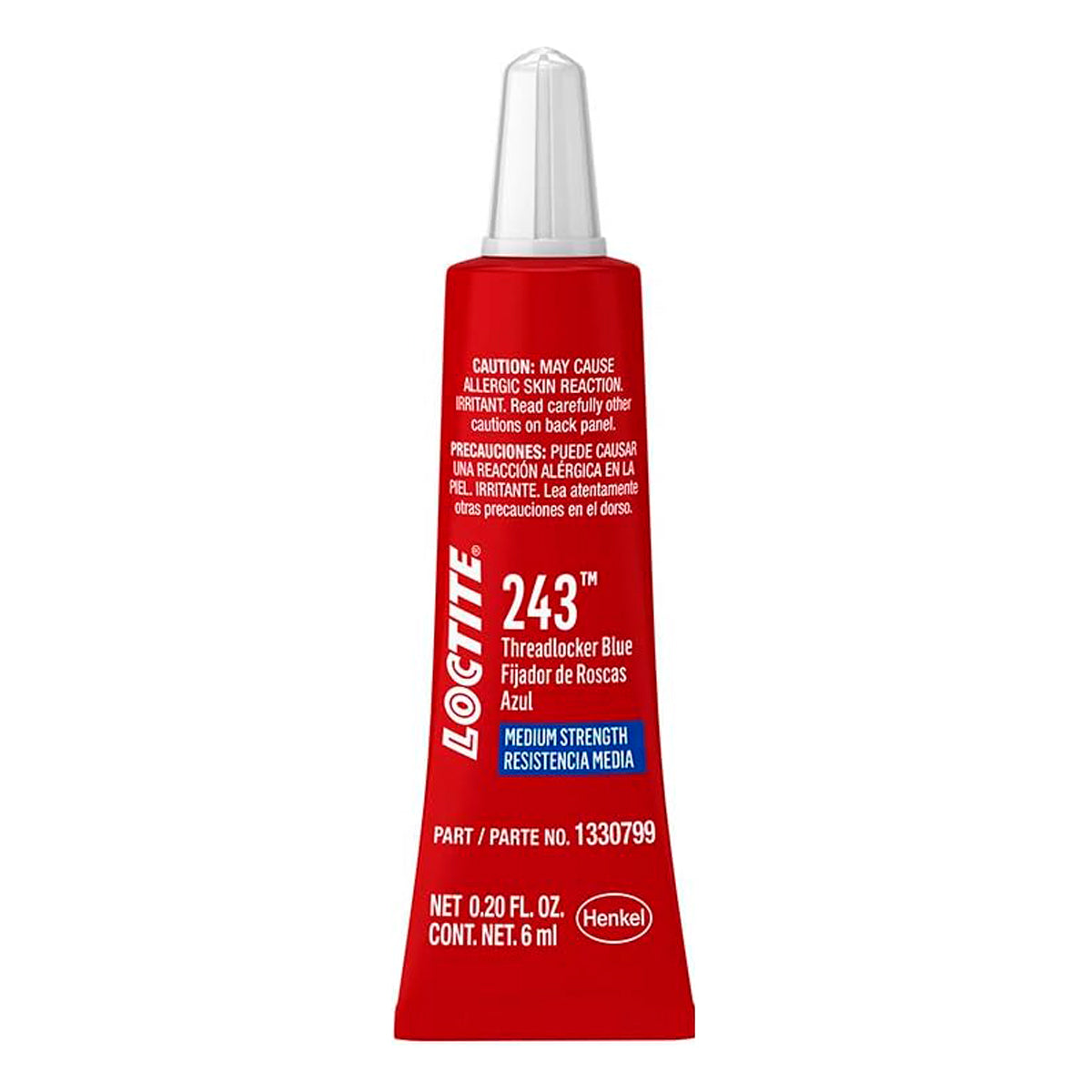 LOCTITE® 243™ FIJADOR DE ROSCAS RESISTENCIA REMOVIBLE 50 ml