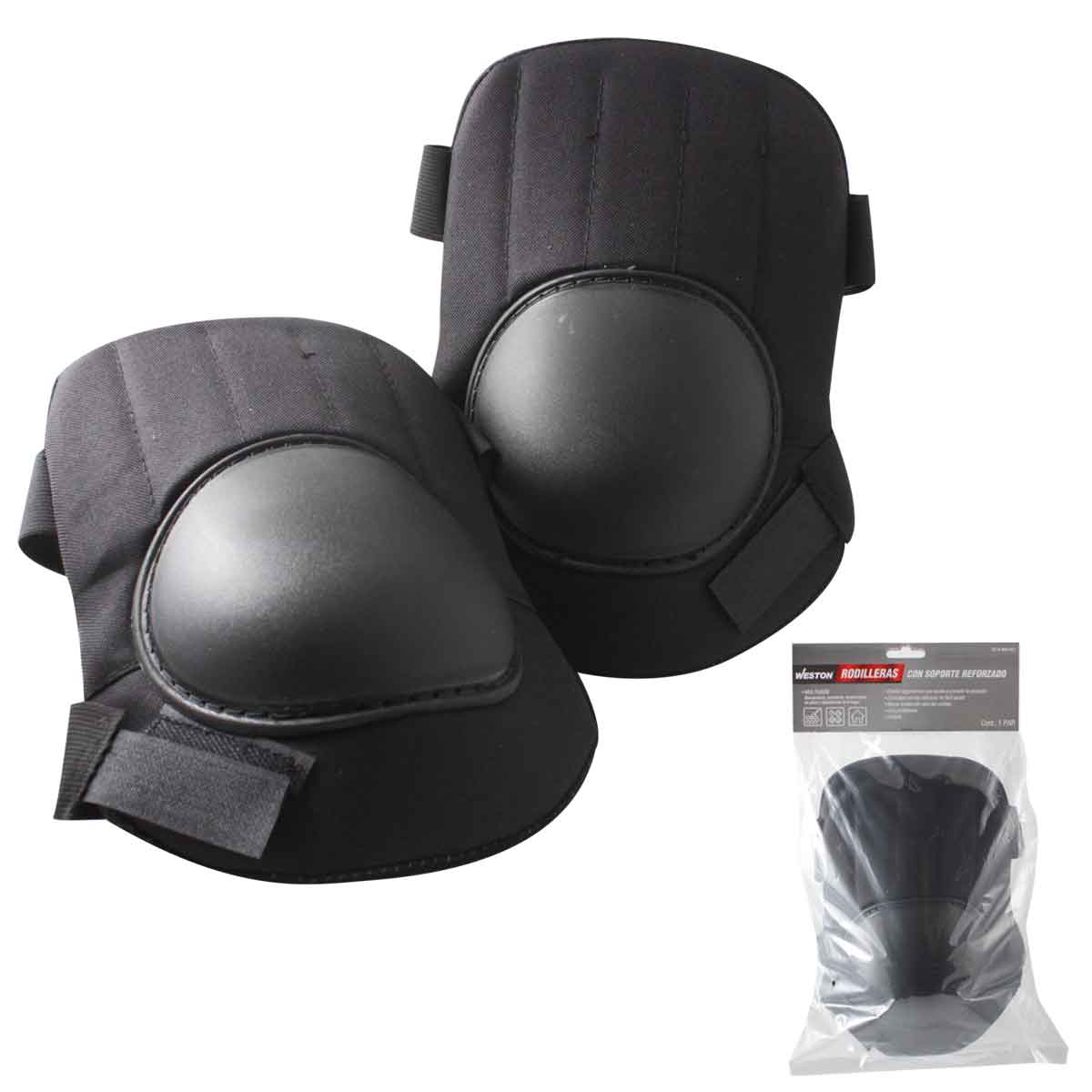 RODILLERAS CON SOPORTE PLASTICO