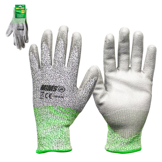 GUANTE ANTICORTE MIMS NIVEL 5 TALLA 9 (Precio x par - Empaque c/10 pares)