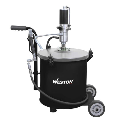 BOMBA NEUMATICA D/ENGRASE 15KG C/RUEDAS